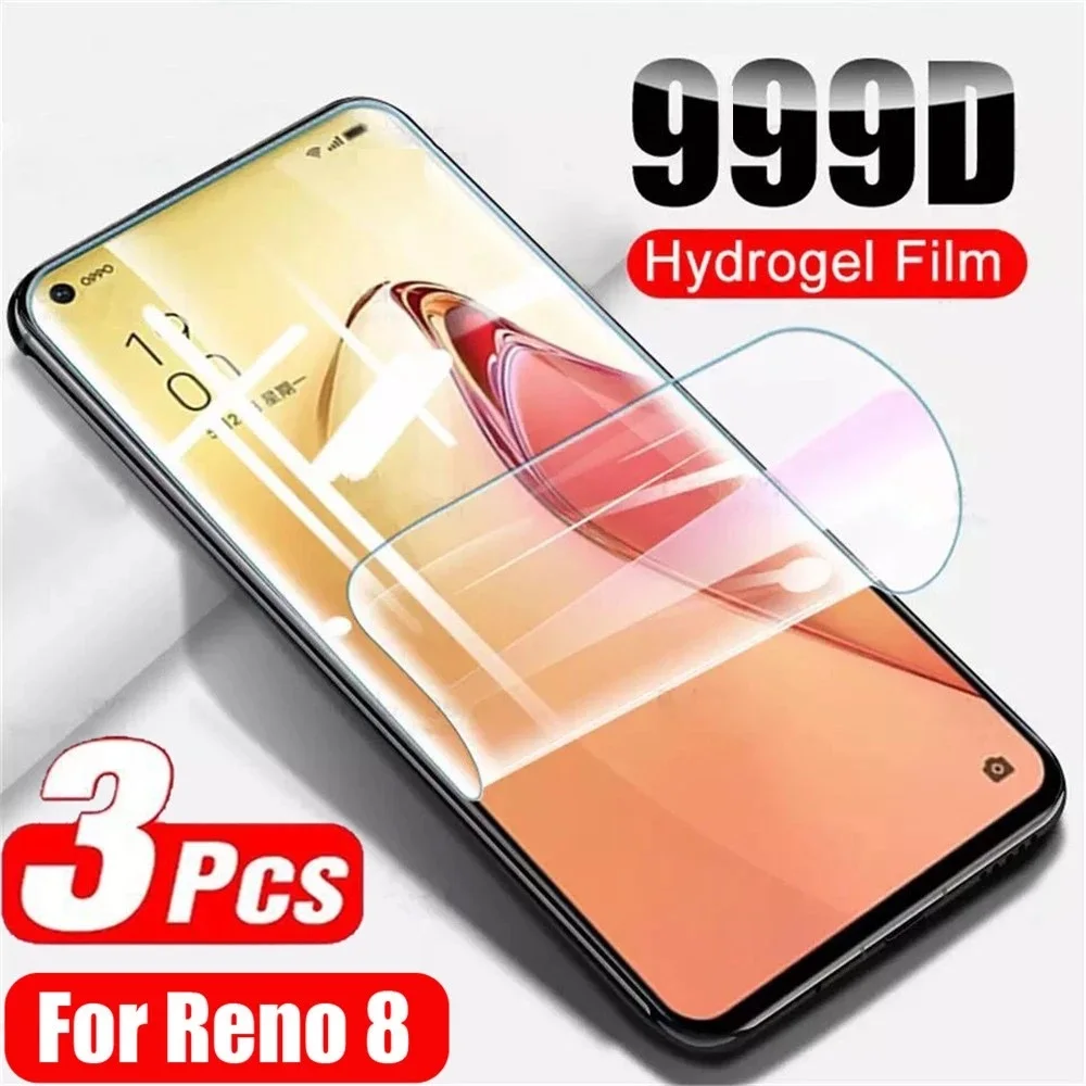 3Pcs Hydrogel Film Per Oppo Find X3 Pro Full Screen Cover Per Oppo Find X3 Neo Find X3 X5 Lite Film Per Oppo Find X5 Pro