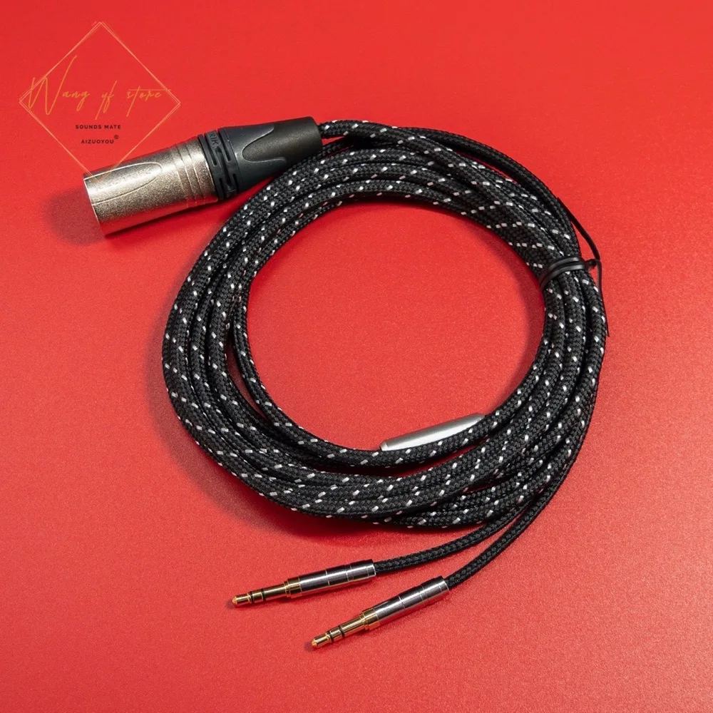 Cavo Audio Bilanciato Hifi Per Cuffie Sony Mdr Z7 Xlr 4 Pin Cannon Plug 1.2M