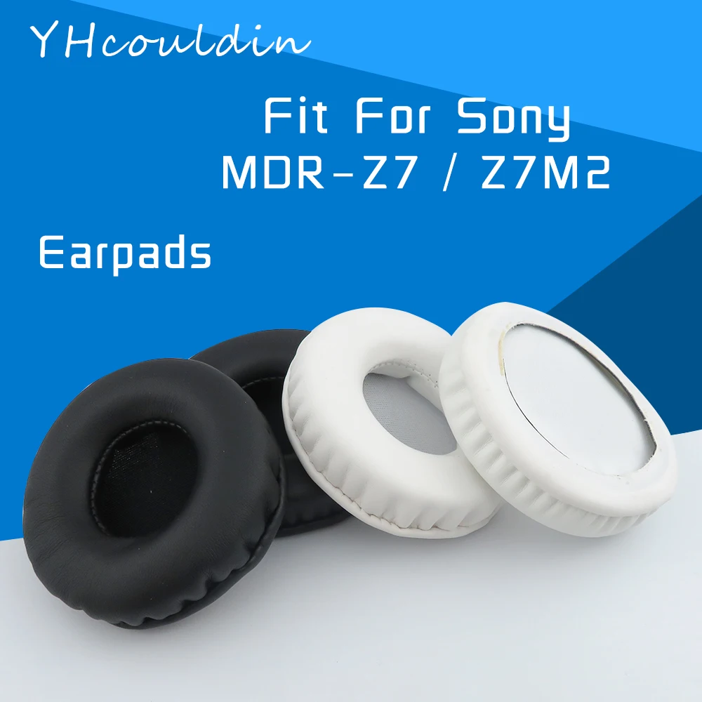 Cuscinetti Auricolari Per Sony Z7 Z7M2 Mdr-Z7M2 Accessori Per Cuffie In Pelle Di Ricambio
