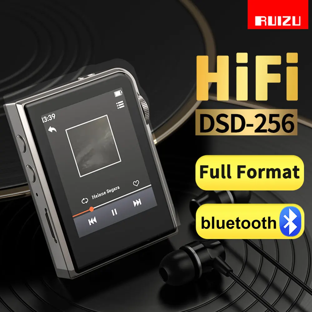 2023 Nuovo A58 Hifi Bluetooth Music Lettore Mp3 Portatile Hi-Res Audio Digitale Dsd256 Walkman In Metallo Senza Perdita Con Eq Equalizzatore Ebook