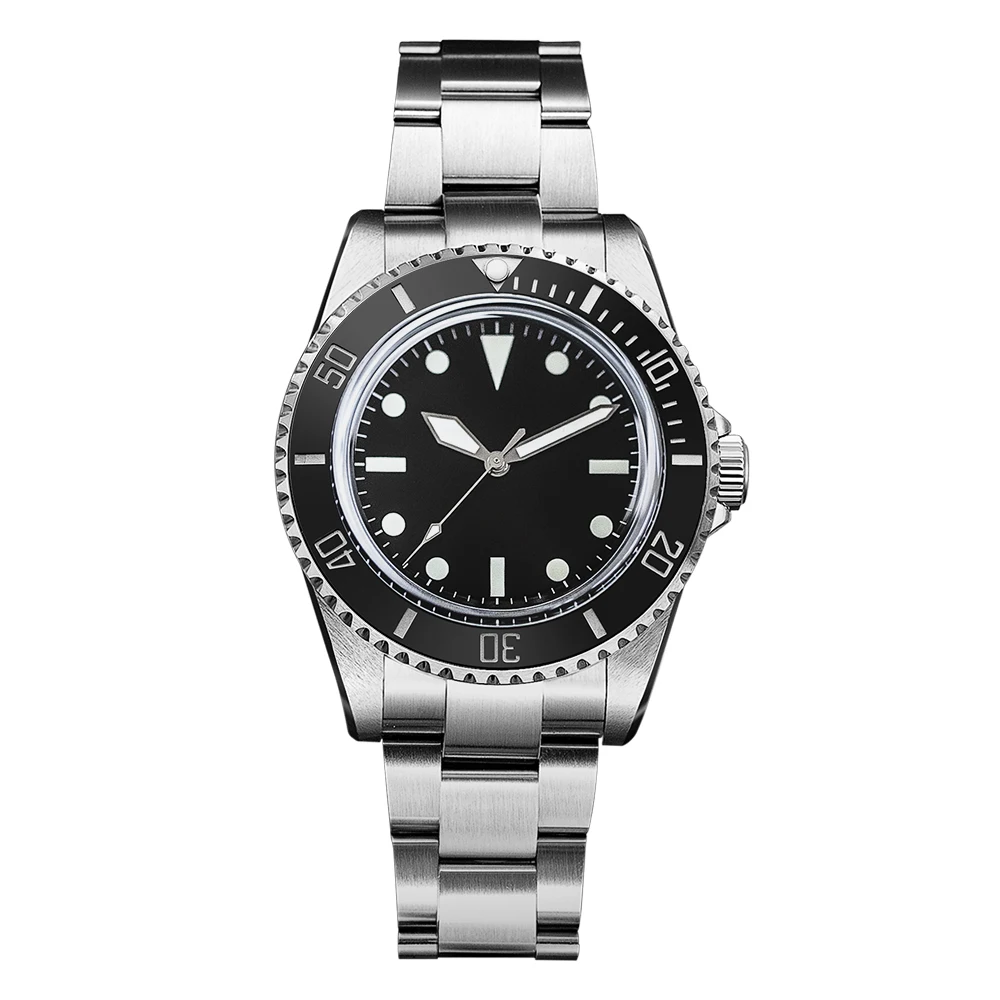 Orologio Meccanico Automatico 40Mm Diver 5517 Milsub Bgw9 Cristallo Zaffiro 200M Impermeabile Swim Blackwater Ghost Ironwatch 8004-B2