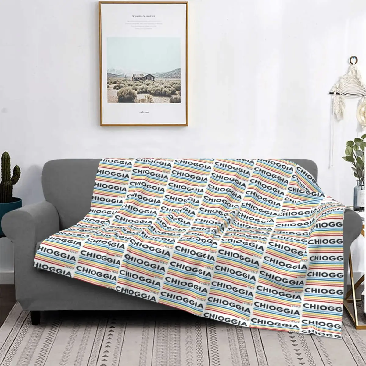 Chioggia-Manta Italiana Para Cama, Colcha A Cuadros, Edredón Para Bebé, Manta Kawaii, Fundas Para Cama De Invierno