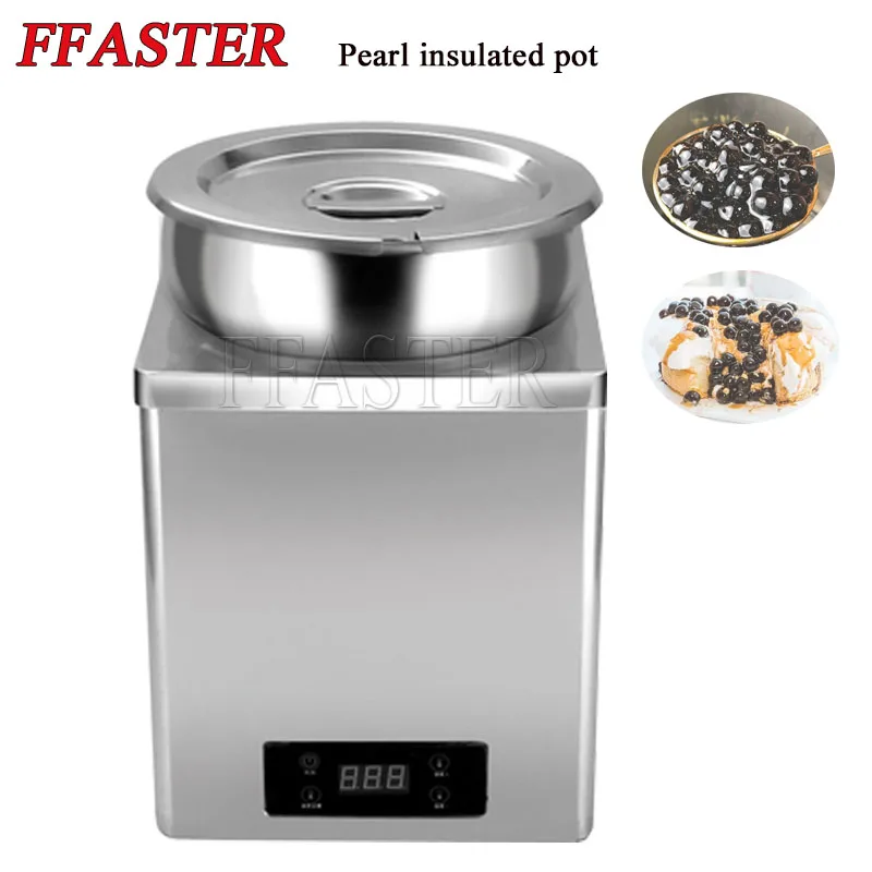 Pearl Warmer Tapioca Machine Boba Insulation Pot 7L Per Milk Tea Shop Food Warmer Pearl Cooker