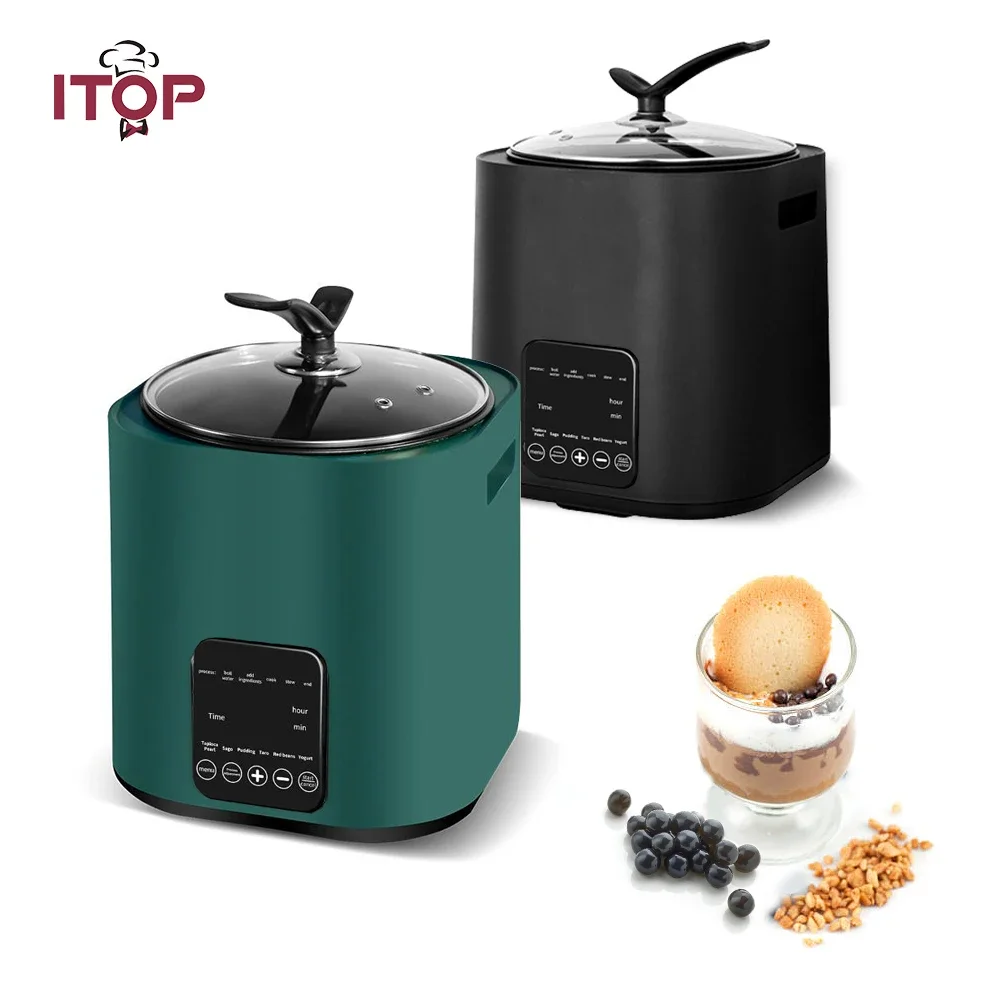 Lxchan Tapioca Pot Electric Pearl Pentola Antiaderente Intelligent Temperature Control Bubble Boba Cooker One Pot Multiuso