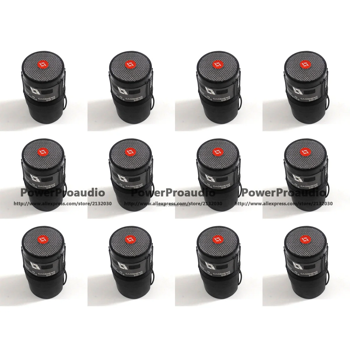 Cartuccia Da 12 Pezzi Adatta Per Sennheiers E845/E845S E835/E835S Microfono Core Capsule Microfono Cablato