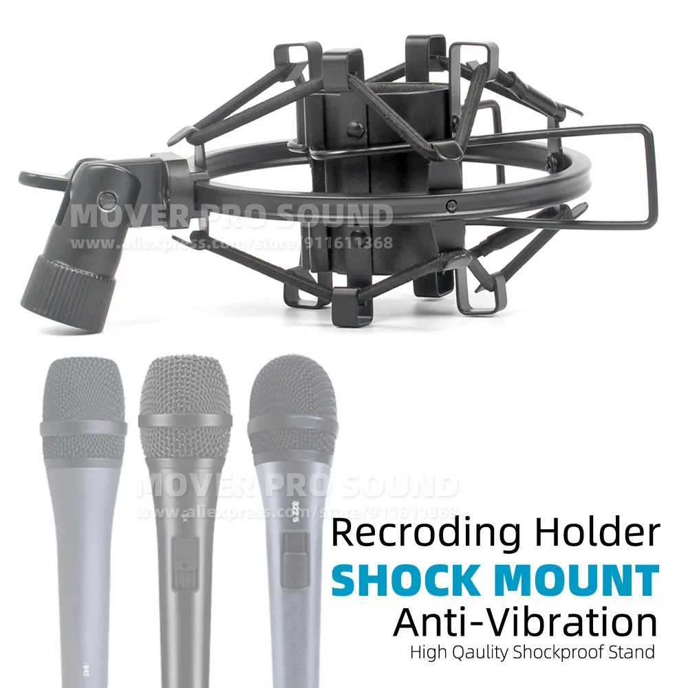 Per Sennheiser E845S E835S E822S E822 E 822 845S 835S 822S Xs1 Xs 1 Microfono Supporto Antiurto Supporto Per Microfono Supporto Antiurto Spider
