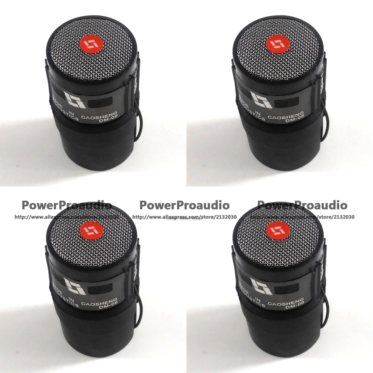 Capsula Di Ricambio Per Cartuccia 4 Pezzi Adatta Per Microfono Cablato Sennheiser E835 E835S E845 E845S