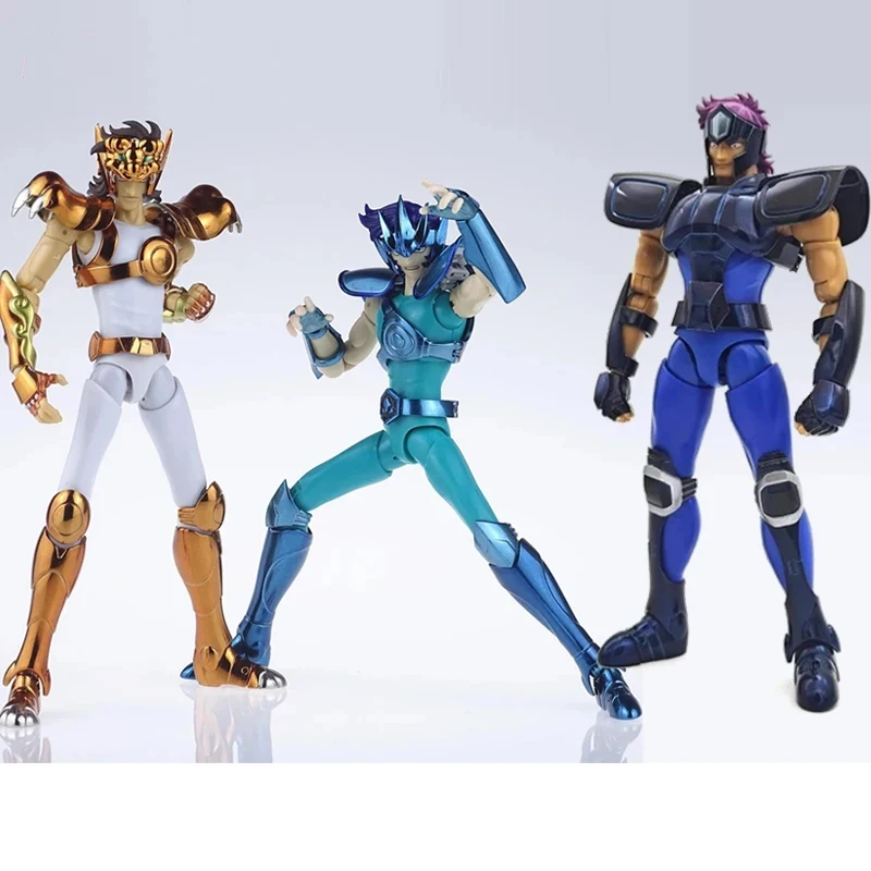 Jm.Mst Saint Seiya Myth Cloth Ex Bear Geki Xi Lionet Ban Wolf/Luus Nachi Bronze Knights Of The Zodiac Action Figure Model