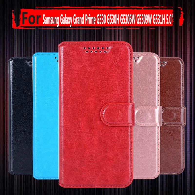 Vendita Calda! Lusso Per Coque Samsung Galaxy Grand Prime Custodia G530 G530H G531 G531H G531F Sm-G531F Portafoglio Flip Cover