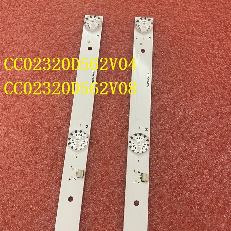 Striscia Di Retroilluminazione A Led (2) Per Nvt-32H103W 32Ht101X 32Led02T2M 32Led03T2M Le-8822A Hv32Mxc200X-B Sm315Twd602 Cc02320D562V08 32E9
