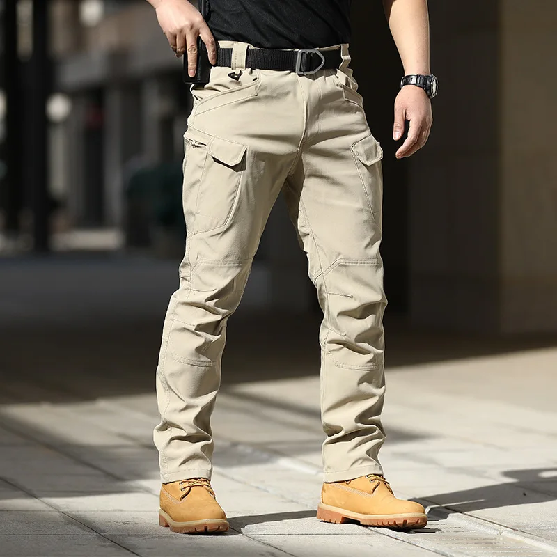 2023 City Military Tactical Pants Men Swat Combat Army Pants Casual Men Pantaloni Da Trekking Pantaloni Da Esterno Pantaloni Cargo Impermeabili