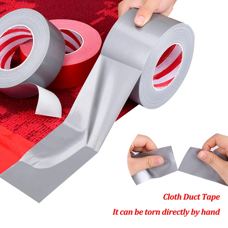 2/4/6Cm Nastro Di Riparazione Del Condotto Super Appiccicoso Impermeabile Forte Sigillo Nastro Per Moquette Decorazione Domestica Fai Da Te Adesivo Ro