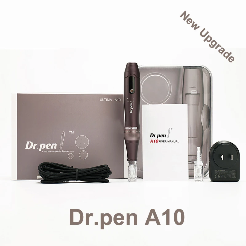 Nuovo Aggiornamento Wireless Drpen Ultima A10 Professional Auto Micro Needling System Mesoterapia Dermapen Mts Pmu Tool Cartuccia Dell'Ago
