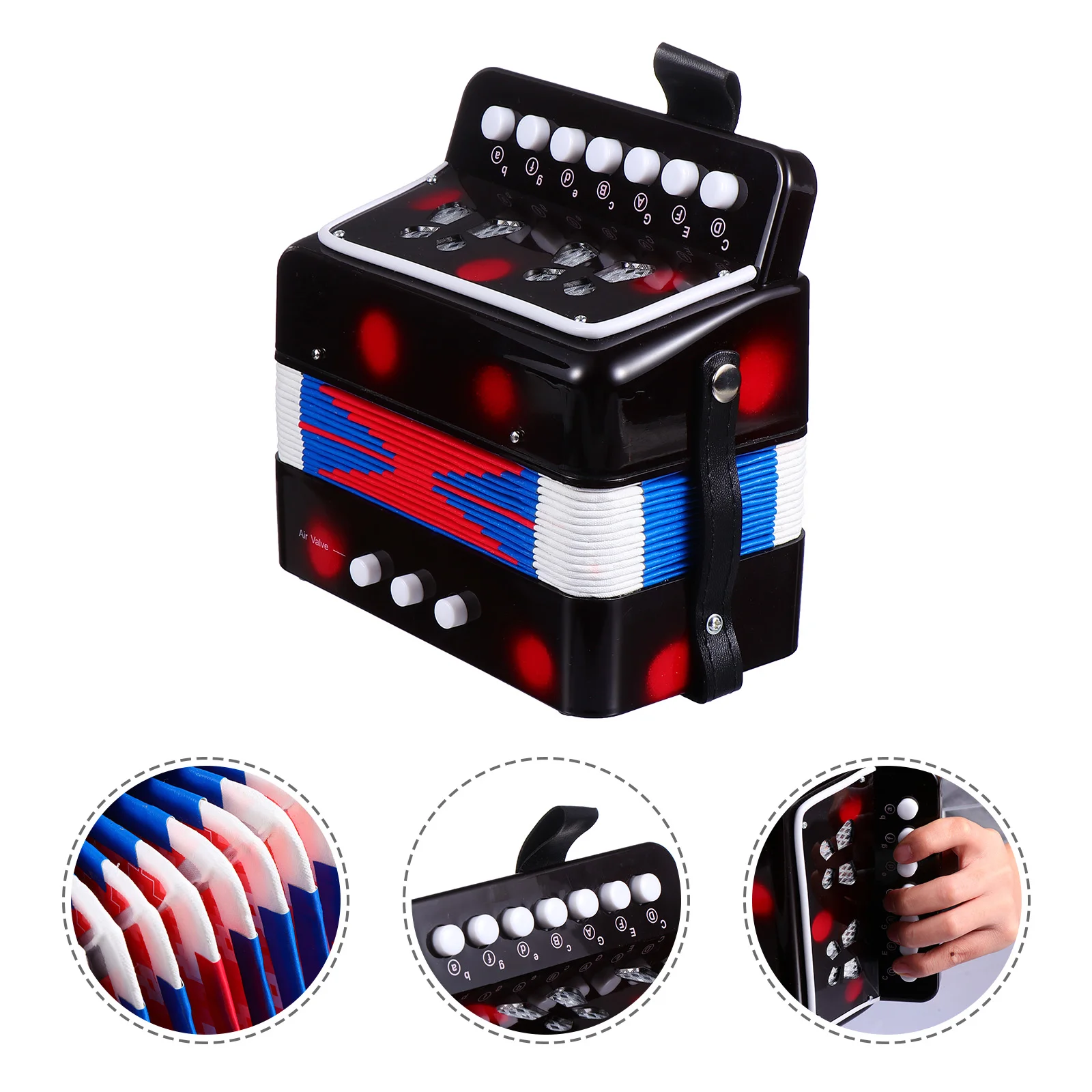 Mini Strumento Elettrico A Fisarmonica Per Adulti Fisarmonica Musicale 8 Low Toy Per Bambini