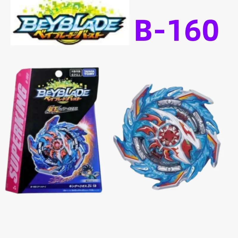 Takara Tomy Beyblade Burst Super King B-160 Booster King Helios Zn 1B Bayblade Boy Toys Collection Toys