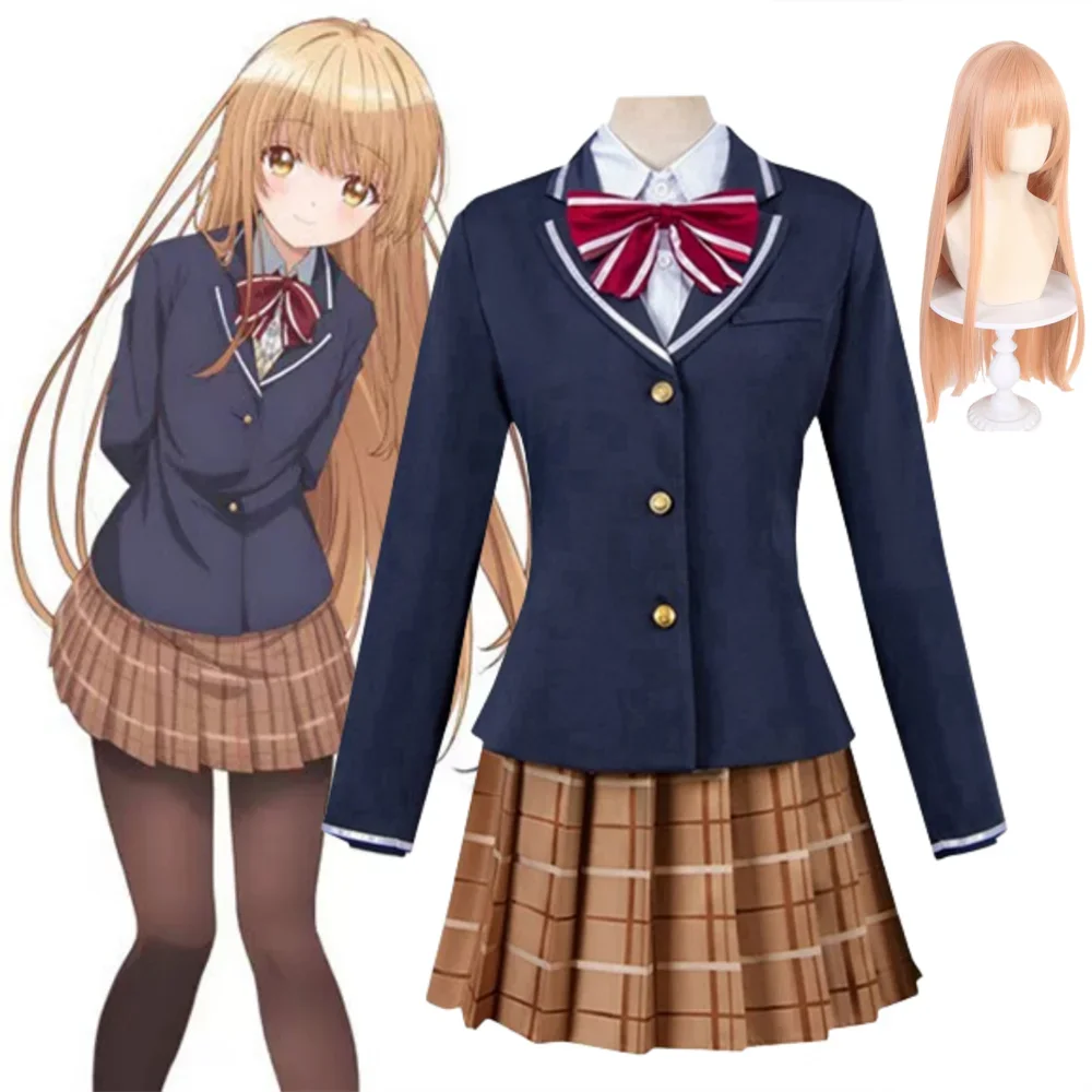 Anime The Angel Next Door Vize Me Marcio Shiina Mahiru Cosplay Costume Dress Outfit Uniforme Halloween Carnival Suit For Women