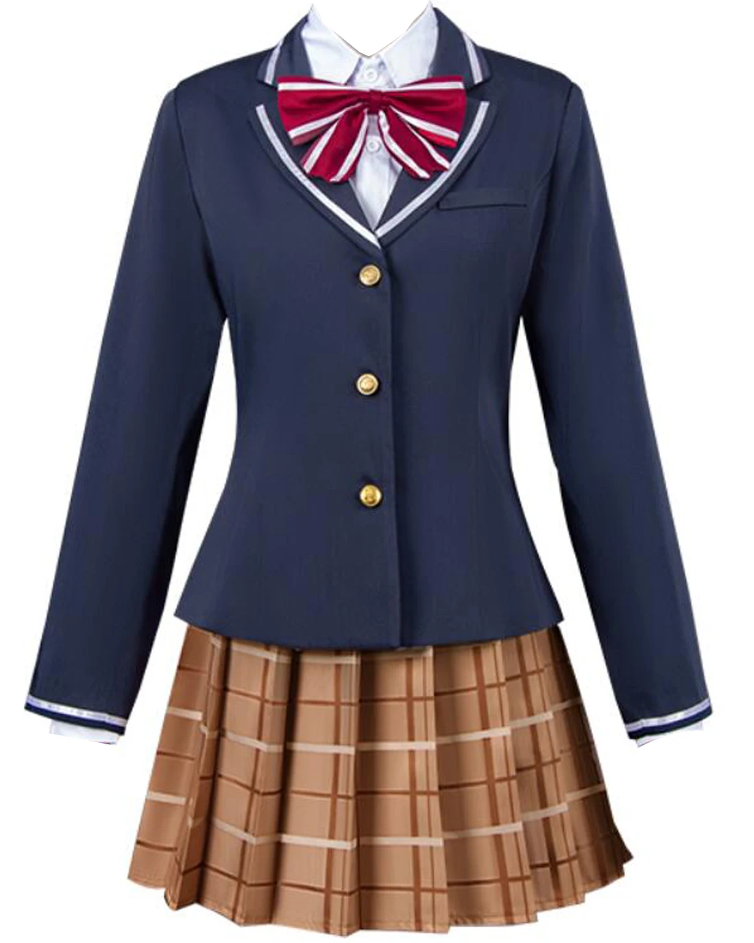 Anime The Angel Next Door Vize Me Marcio Cosplay Shina Mahiru School Uniform Suit Halloween Outfit
