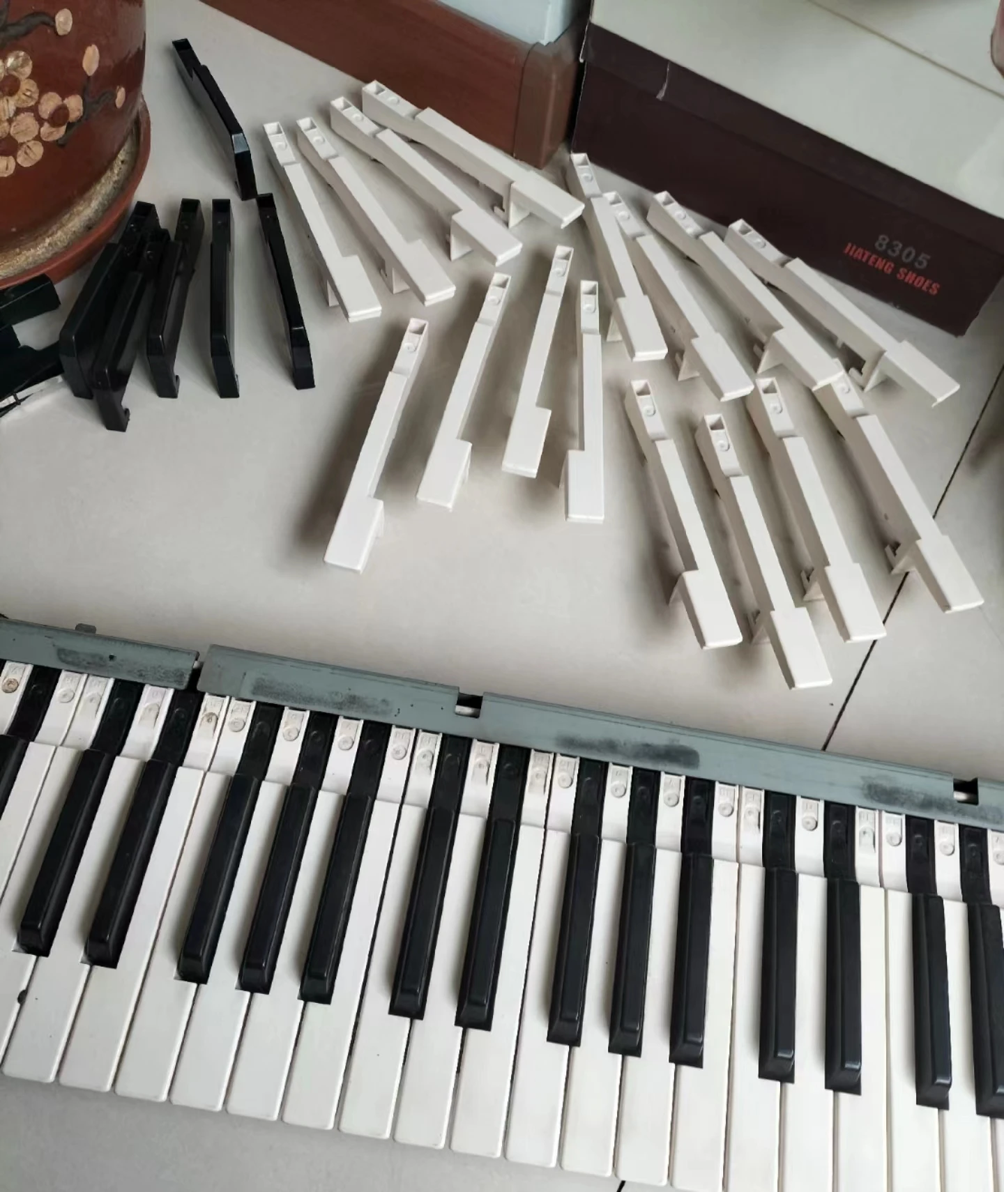 Per Korg Triton Trinity I2 I3 M1 01W E Yamaha Tasti Bianchi Neri Parte Tastiera Usata