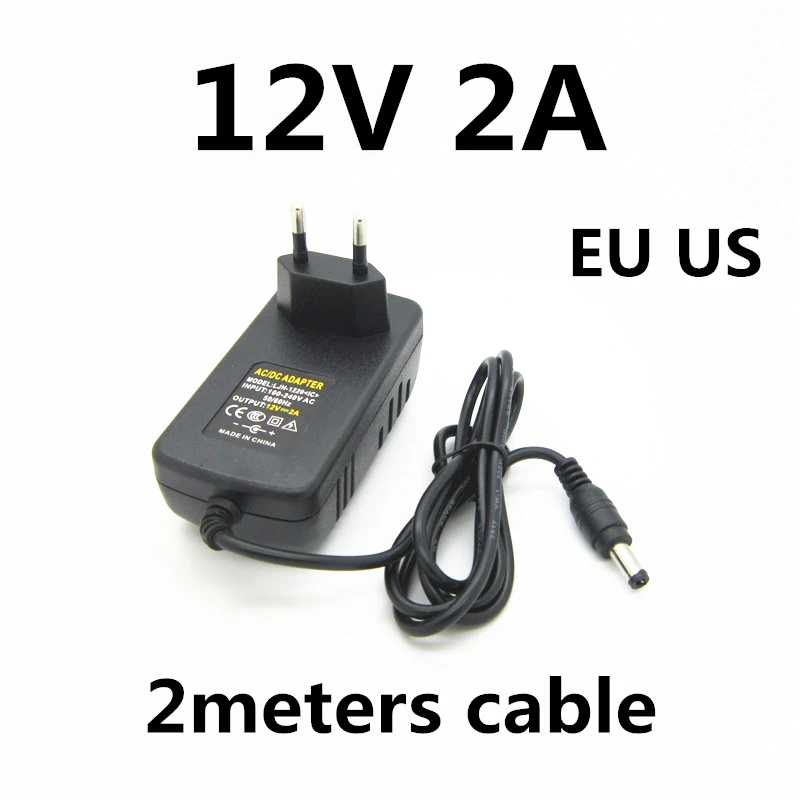 Caricatore Dell'Adattatore Dell'Alimentazione Elettrica Del Cavo 12V Di 2M 6.5Ft Per La Tastiera Di Pa-32 Pa-3C Ad-5C Pa-130B Pa-150 Pa-150A Di Yamaha