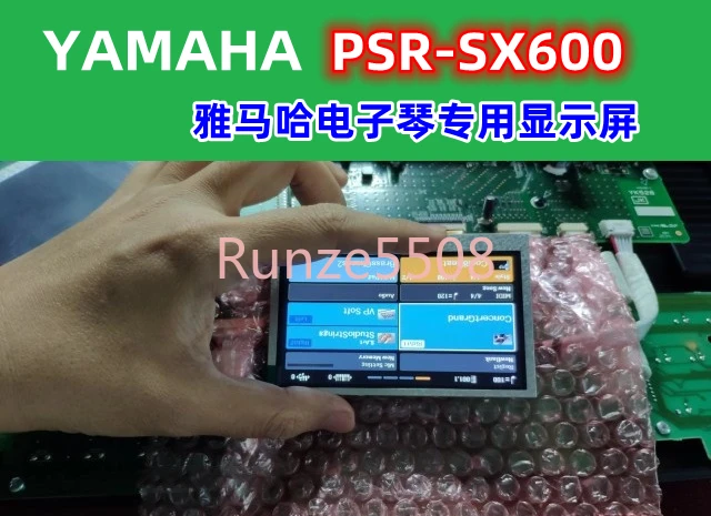 Tastiera Elettronica Yamaha Schermo Lcd Psr-Sx600