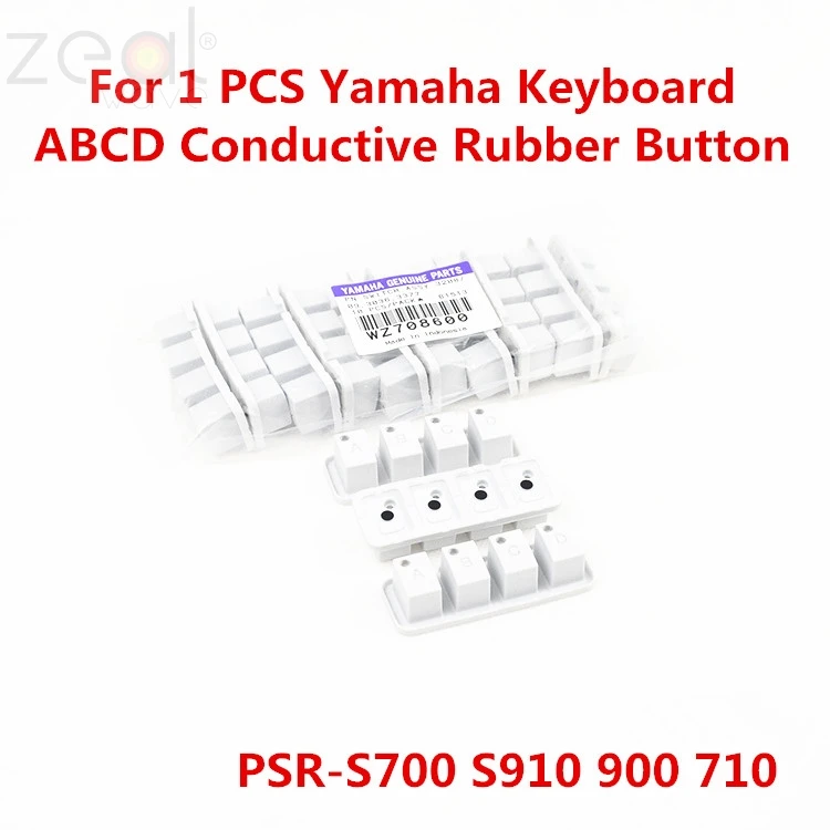 Per Yamaha Tastiera Abcd Gomma Conduttiva Pulsante Psr-S700 S910 710 900