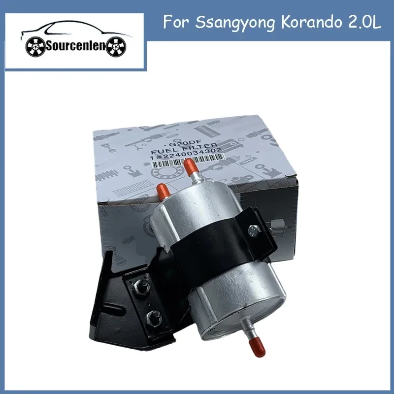 2240034302 Nuovissimo Filtro Carburante A Benzina Per Ssangyong Korando 2.0L 22400-34302