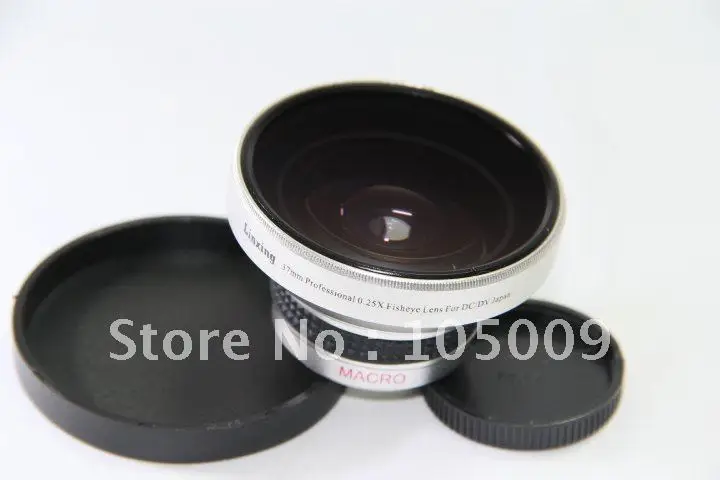 0.25X37 Millimetri Di Larghezza Fish Eye Fisheye Lens Con Macro Lens Per Canon Nikon Pentax Fuji Olympus Sony Della Macchina Fotografica
