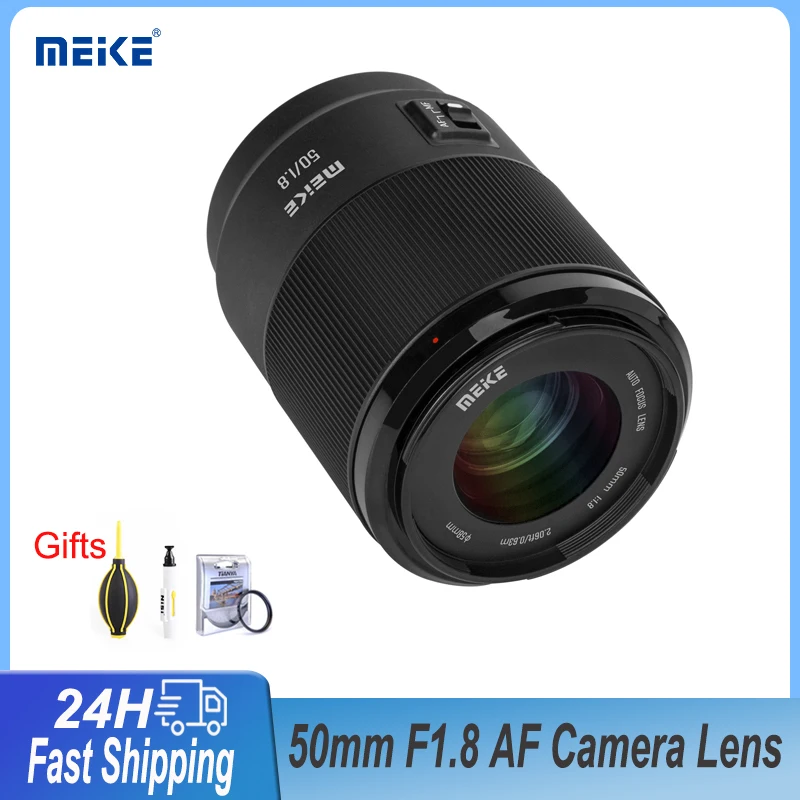 Meike Full Frame 50Mm F1.4 Ultra Grandangolare Messa A Fuoco Automatica Full Frame Obiettivo Ad Ampia Apertura Per Fotocamere Sony E A7Rv Nikon Z Moun