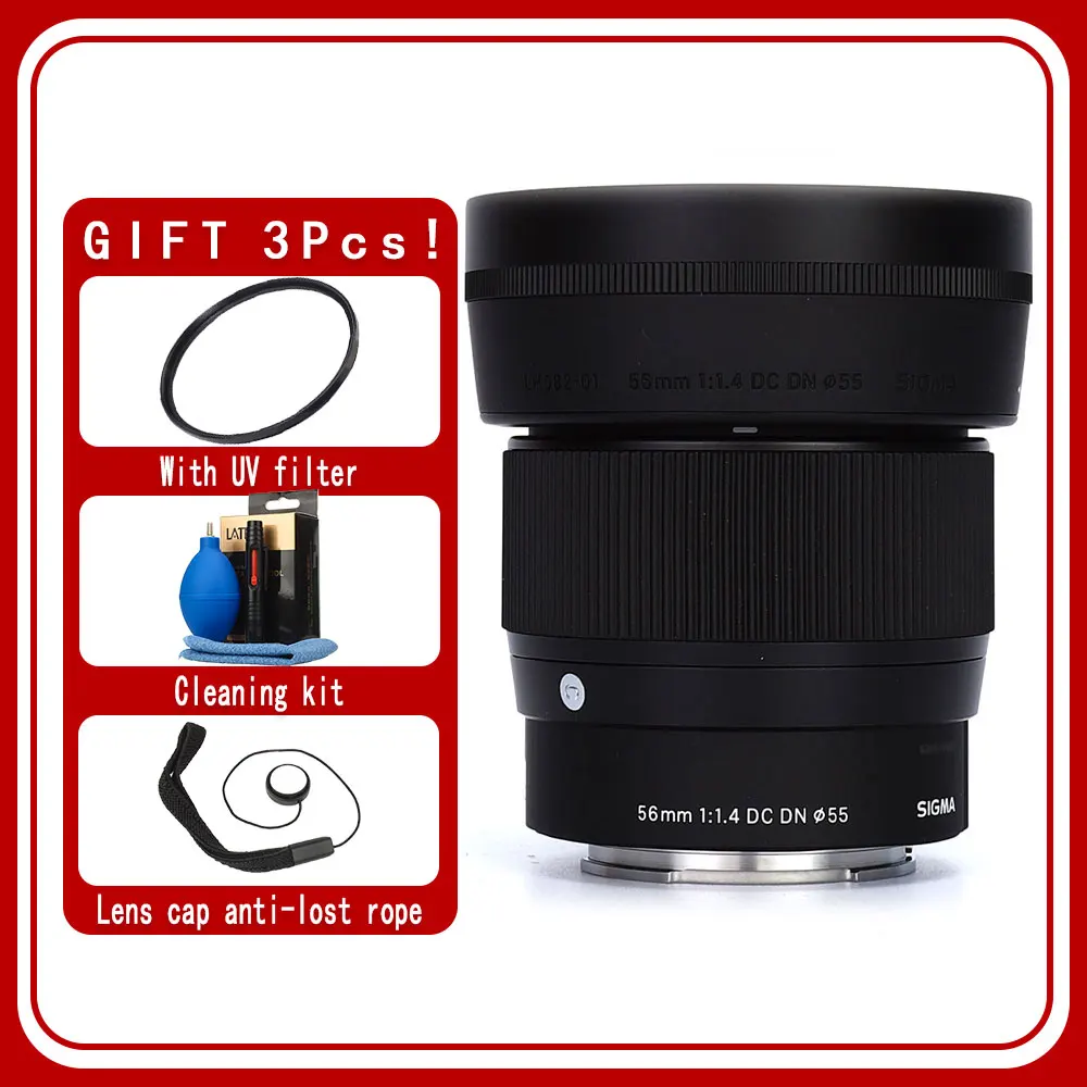 Sigma 56Mm F1.4 Dc Dn Obiettivo Contemporaneo Per Sony E