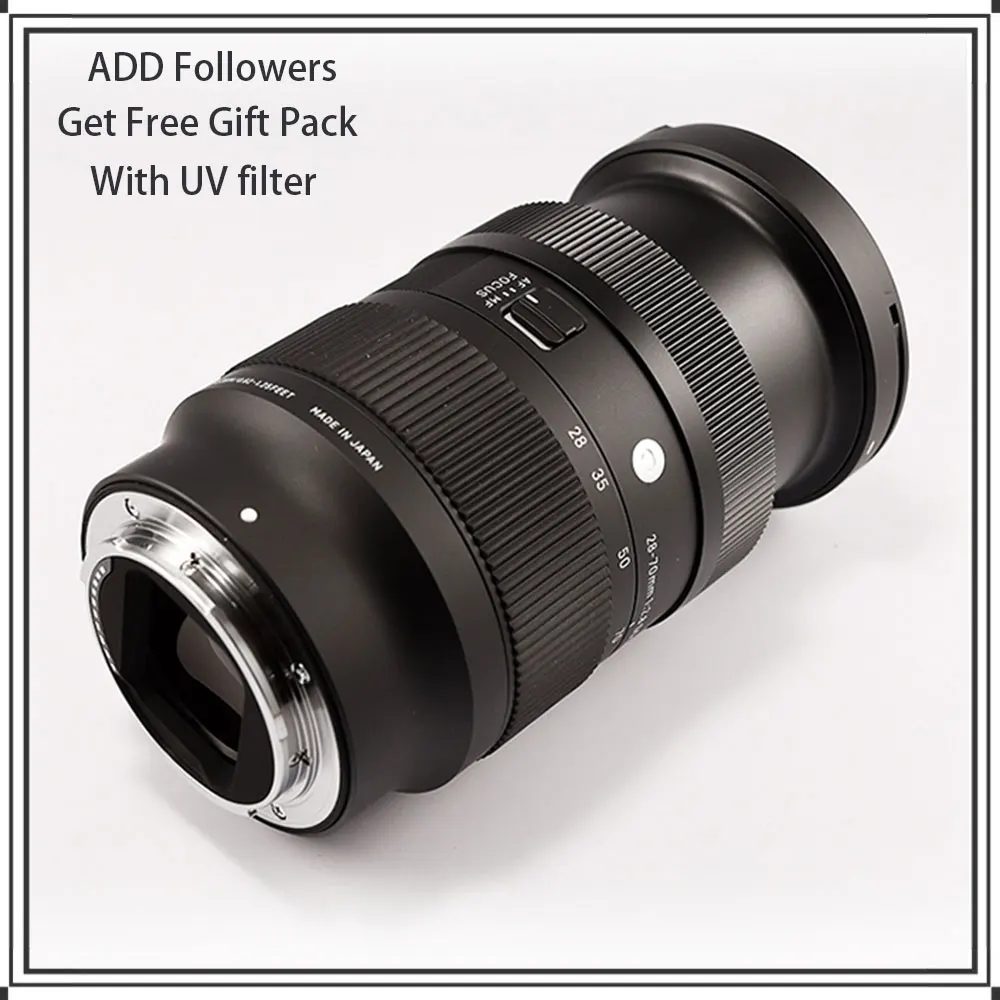 Sigma 28-70Mm F2.8 Dg Dn Obiettivo Contemporaneo Full Frame Mirrorless Camera Obiettivo Zoom Standard Per Sony E Mount O L Mount