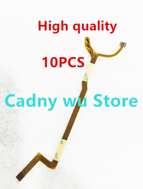 10 Pcs X Lens Shutter Flex Cable Parte Di Riparazione Per Fotocamera Canon 18-55Mm 18 55Mm