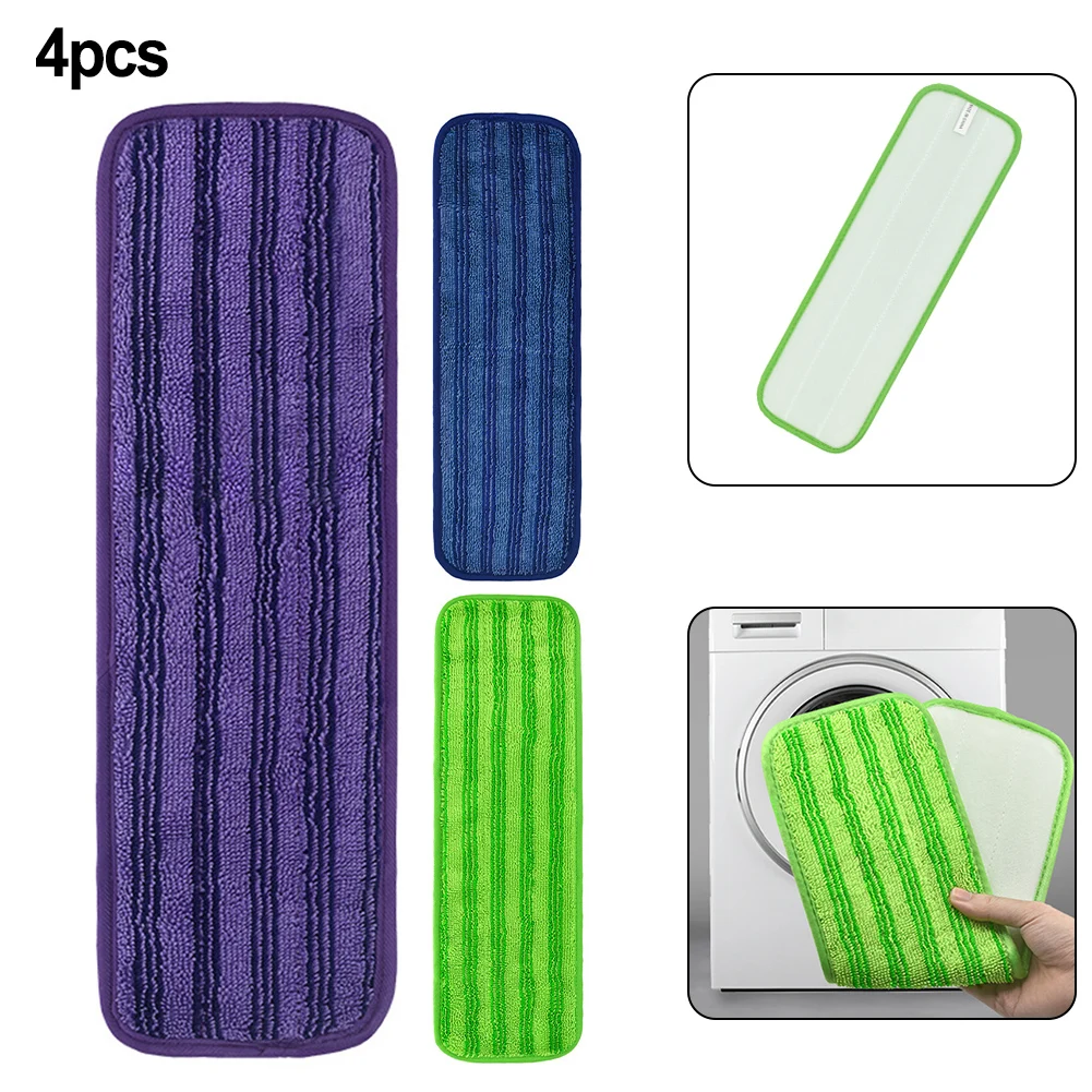 4 Pezzi Mop Pad Riutilizzabile Per Swiffer Power Mop Microfibra Power Mop Pad Ricarica Lavabile Aspirapolvere Strumento Di Pulizia Mop Pad Pulito