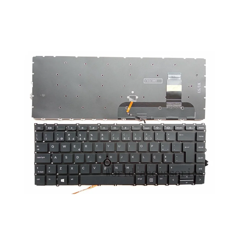 Po Nuova Tastiera Per Hp Elitebook 840 G7 840 G8 845 G7 845 G8 845 G8 745 G7 745 G8Zbook14 G7 Zbook14 G8 Copertura Superiore Poggiapolsi