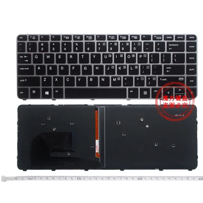 Nuova Tastiera Us Per Laptop Retroilluminata Per Hp Elitebook 840 G3 745 G3 745 G4 840 G4 848 G4 Retroilluminazione