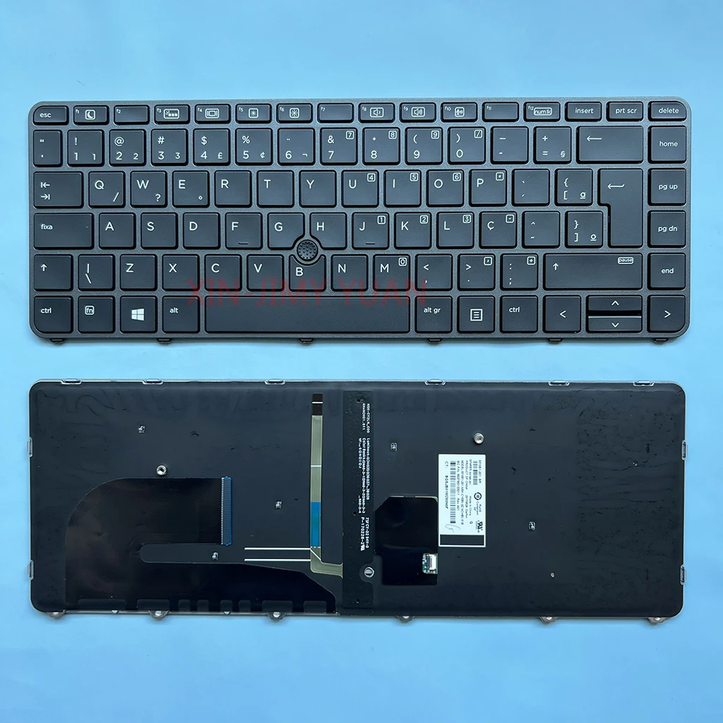 840 G4 Tastiera Retroilluminata Brasiliana Per Hp Elitebook 745 G3 745 G4 840 G3 840 G4 848 G4 Br 931051-201 Nsk-Cy6Bv 6037B0133211