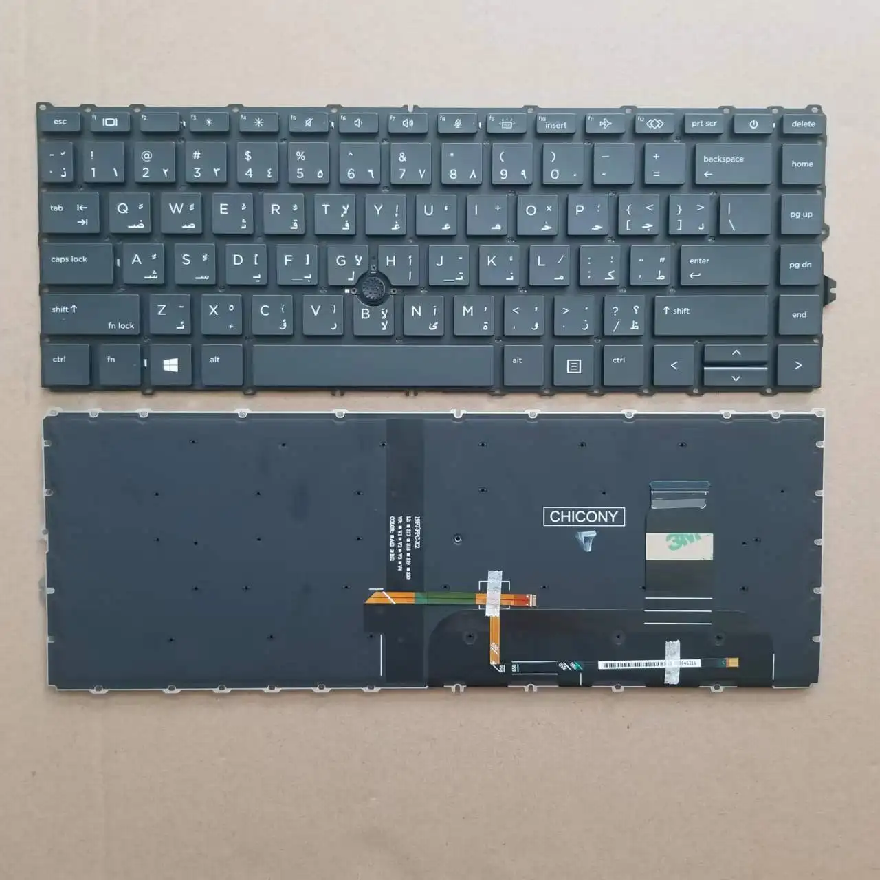 Nuova Tastiera Retroilluminata Araba Per Hp Elitebook 840 G7 845 G7 840 G8 845 G8 Zbook Firefly 14 G7 Laptop Ar