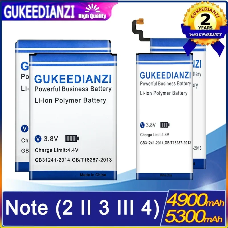Batteria Per Samsung Galaxy Note 2 Ii 3 4 N9500 Note4 N9000 N9100 N910X Note3 Iii N9000 N9005 Note2 N7100 Gt-N7000 Telefono Bateria