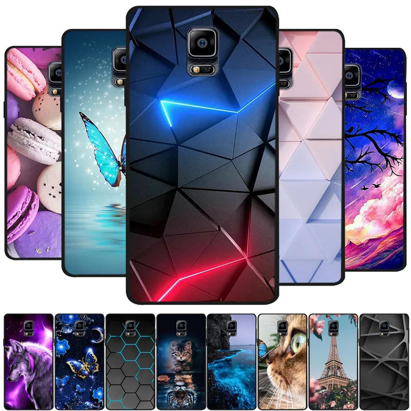 Per Samsung Galaxy Note 4 Note4 Custodia Cover Silicone Morbido Tpu Back Capa Per Samsung Galaxy Note 4 3 2 Fundas Note3 Custodia Per Telefono