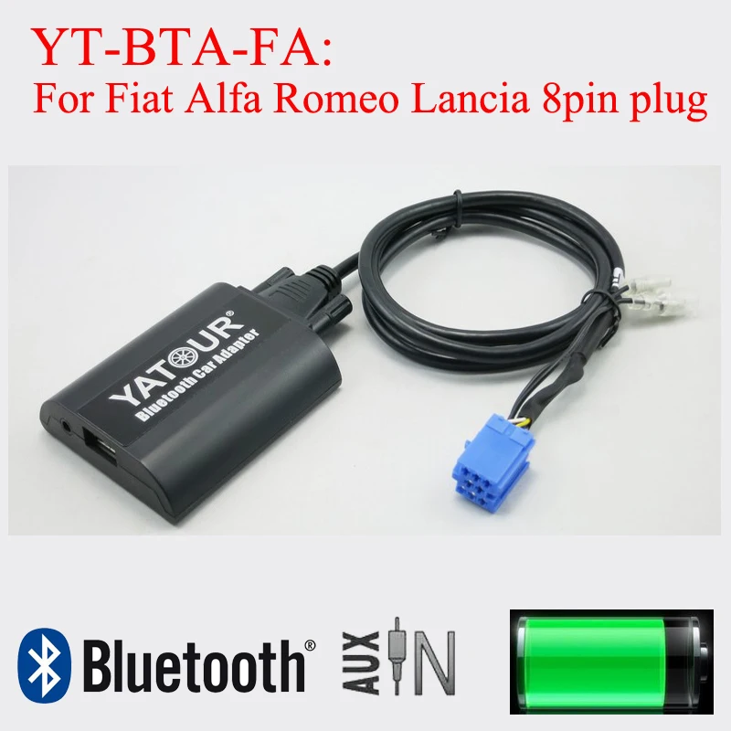 Yatour Car Stereo Bluetooth Mp3 Adater Per Fiat Alfa Romeo Lancia