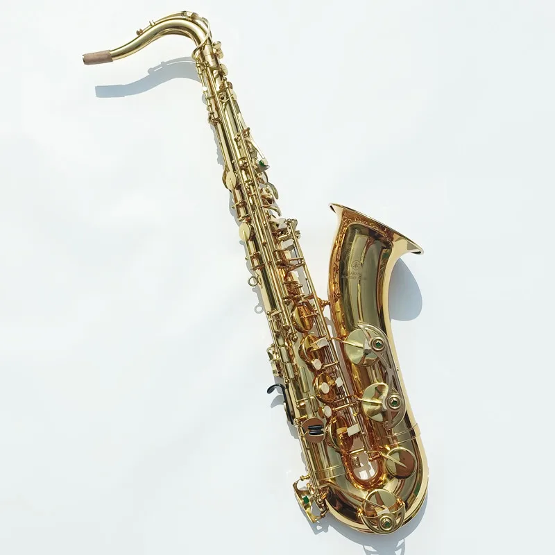 Saxofon Tenore Bb, Laca Dorada, Yts-62, Instrumimento Musical De Laton Amarillo, Profesional, Con Funda, Accesorios