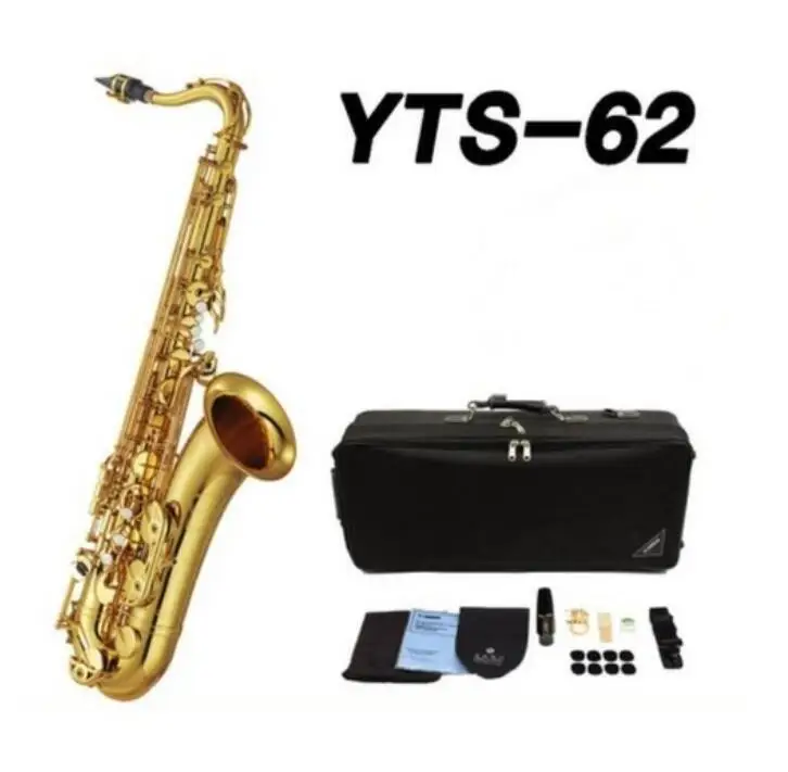 Sassofono Tenore Yts-62 Bb Tenor Sax Strumento Musicale Professionale Oro Con Custodia