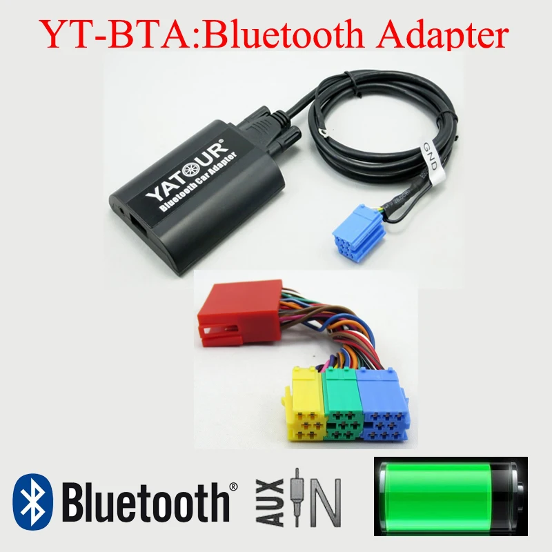 Yatour Car Radio Bluetooth Aux Interfacce Per Audi 20Pin Radio Coro Concert Symphony Navi Plus.
