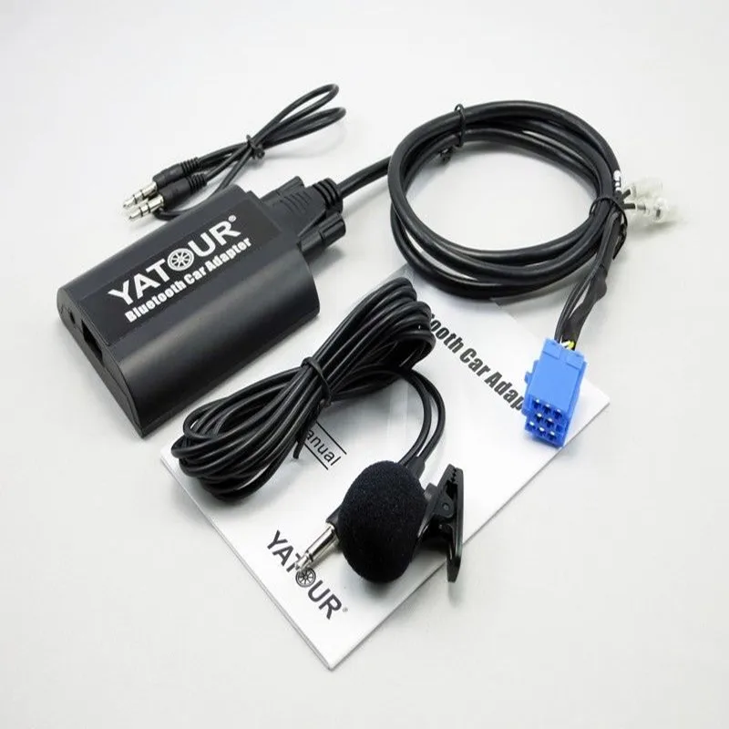 Yatour Yt-Bta Kit Auto Bluetooth Per Renault Siemens Vdo Dayton Aux A 8 Pin Nella Porta Di Ricarica Usb Lettore Mp3 Musicale