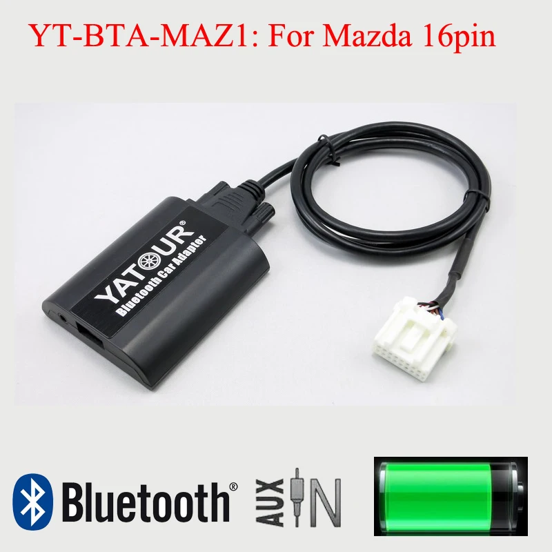 Yatour Bta Bluetooth Aux Car Stereo Adapter Interfacce Per Mazda Pin