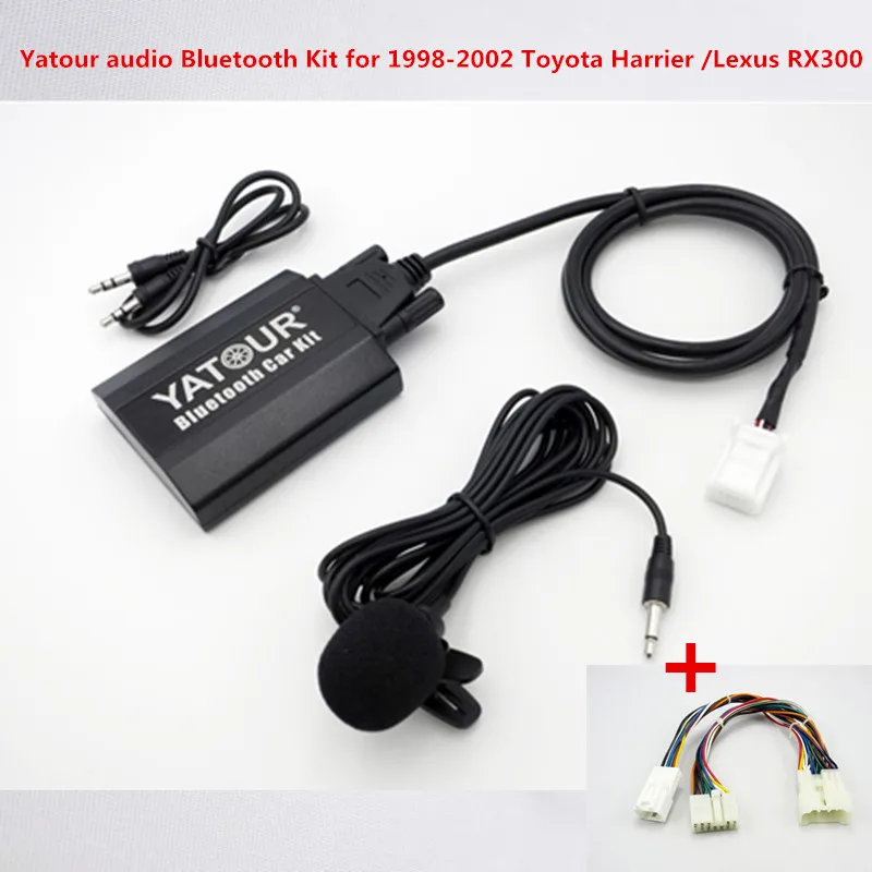 Kit Bluetooth Lettore Mp3 Per Auto Per Toyota Harrier /Lexus Rx300 Dal 1998 Al 2002 Con Cavo Yt-Sby Vivavoce Atapter Yatour Audio