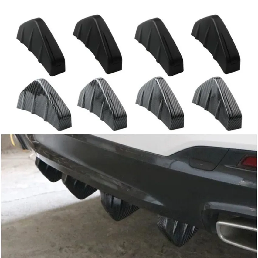 4 Pz Auto Modificato Paraurti Posteriore Diffusore Spoiler Paraurti Posteriore Labbro Per Dacia Skoda Kodiaq Alfa Romeo Mito Ford Ranger Fiat Punto