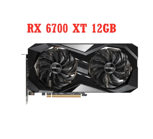Rx 6700 Xt Grafica Gddr6 16000Mhz Rx 6700Xt Scheda Video Pci Express 4.0 16X 8Pin + 8Pin Amd Rx6700Xt Gpu Displayport 6700Xt