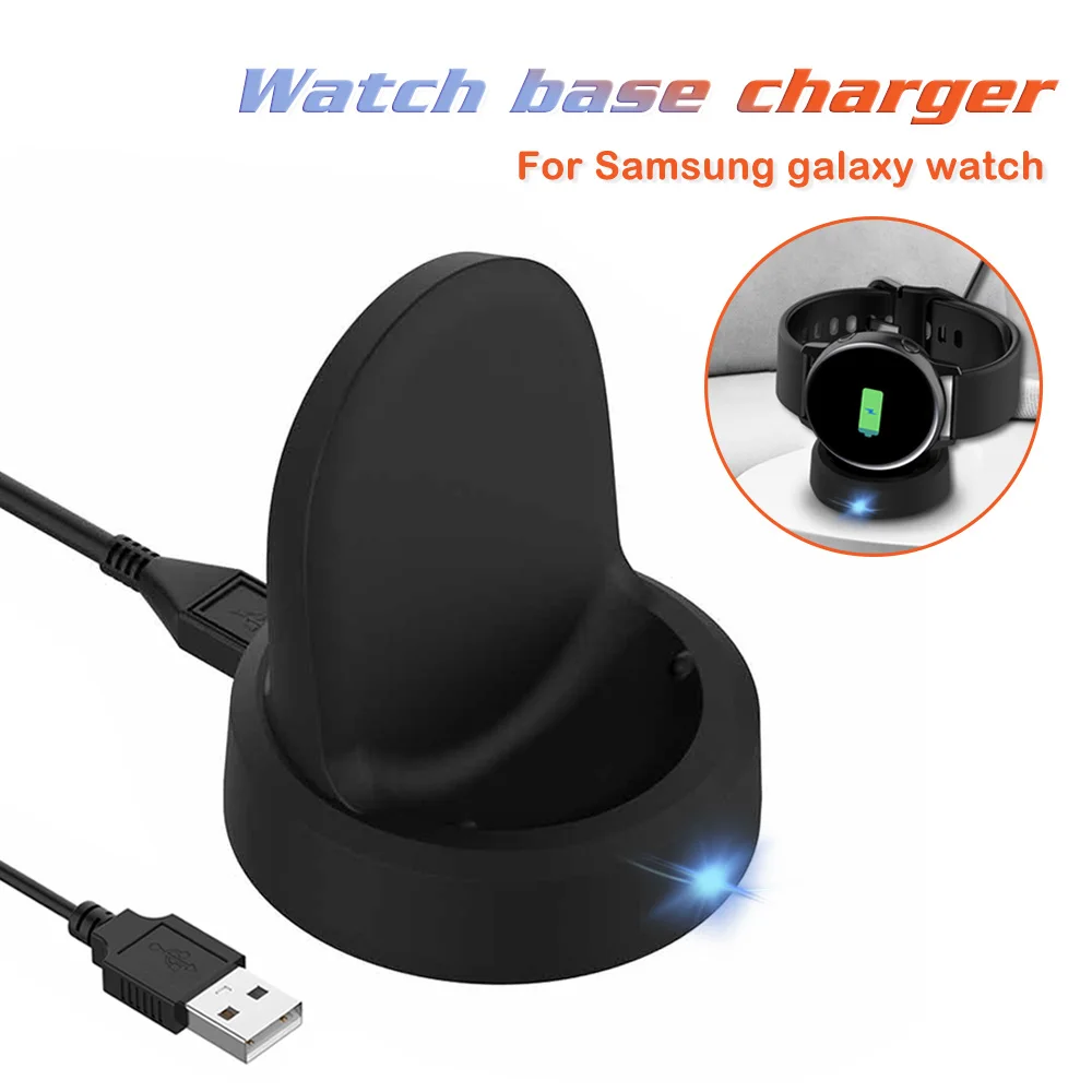 Base Di Ricarica Rapida Wireless Per Samsung Gear S3/S2 Frontier Watch Cavo Di Ricarica Per Samsung Galaxy Watch S2/S3 45Mm/40Mm Di Carica