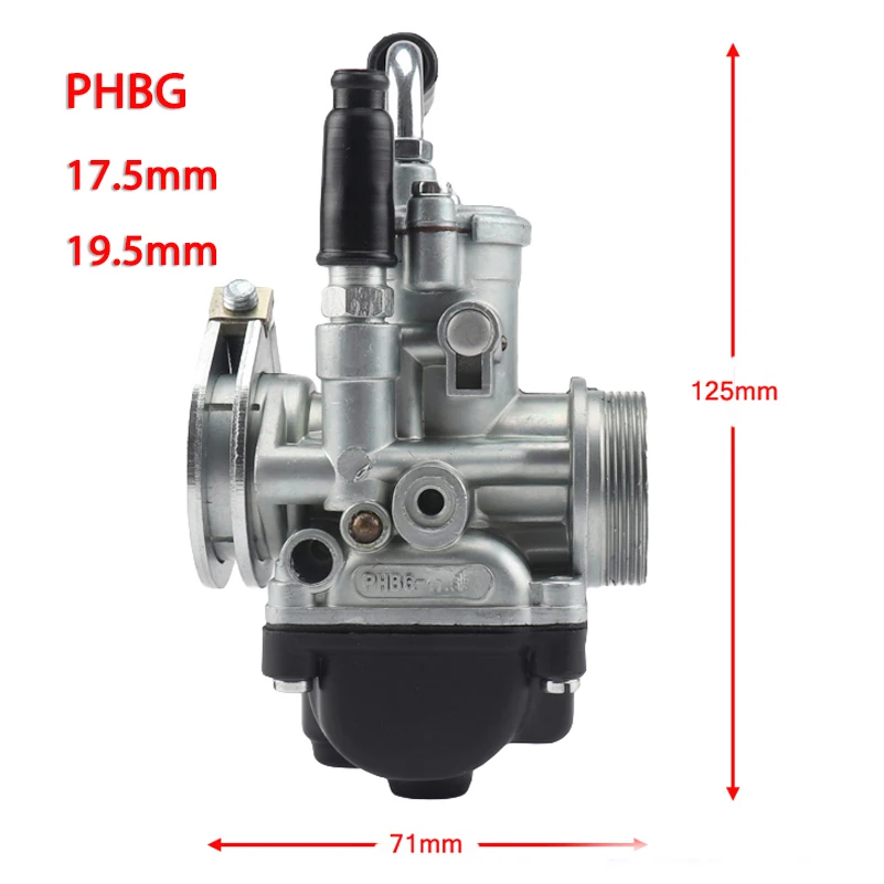 Carburatore Carb Moto Per Racing Aprilia Rs50 47Cc 49Cc Carburatore Moto Phbg 17.5Mm 19.5Mm