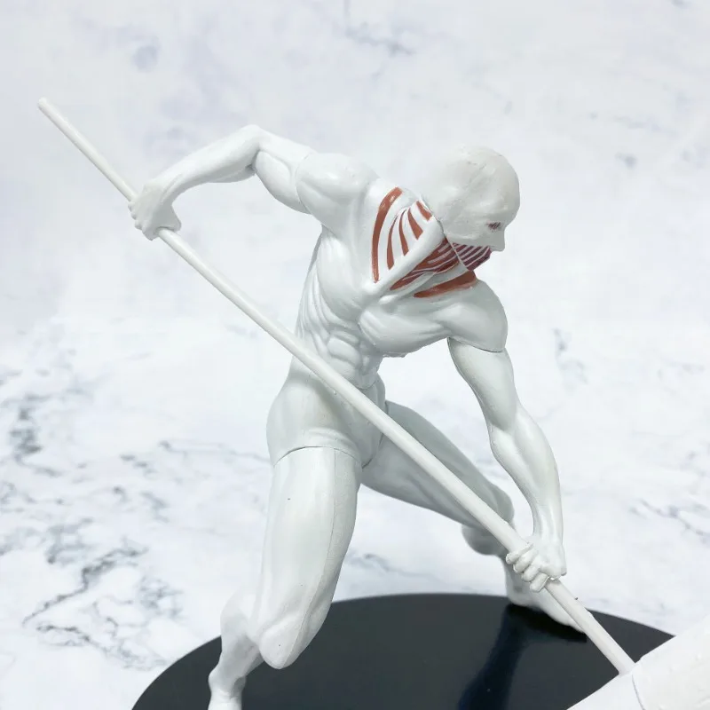 16Cm Anime Attack On Titan The War Hammer Titan Eren Jaeger Colossal Titan Pvc Action Figure Modello Da Collezione Giocattolo In Scatola